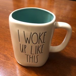 Rae Dunn I woke up like this mug